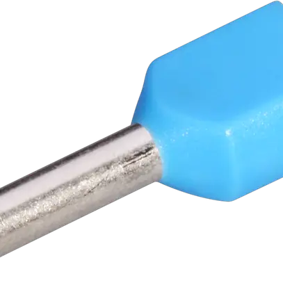 Capocorda doppio isolato 2× 0.75mm²/8mm blu 