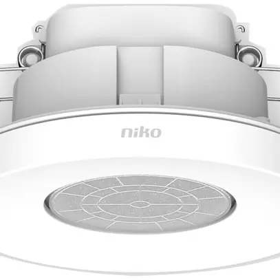 Rilevatore di presenza INS P34MR, KNX, 10…10.5m, 360°, bianco 