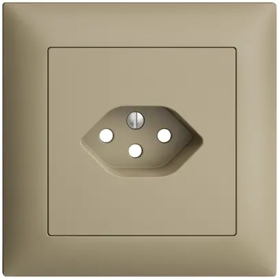 Kit frontale INC EDIZIOdue sand 88×88mm 1×T13 