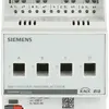 Actionneur-commutateur AMD Siemens KNX 4 fois 230VAC 16/20AX charge C 