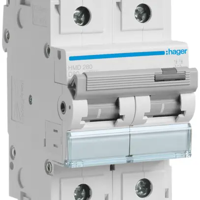 Disjoncteur Hager MCB 2P 230V type D 80A 3UM 