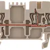 Morsetto di passaggio WM ZDU 1.5/3AN connessione a molla 1.5mm² TS35 beige 