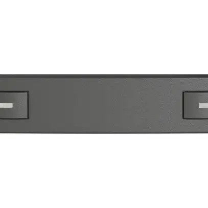 Poussoir 1/8 EDIZIO.liv SNAPFIX® p.KNX&UNI a.LED comm.à 2 touches grf 