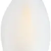Lampe LED ELBRO E14, C35, 2W, 230V, 200lm, 2700K, 300°, Ø35, blanc, opale 