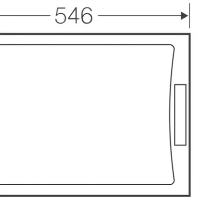 Coffret d'appareil Hensel FP 0441 gris vide a.porte transpa.fermée 546×366×186mm 