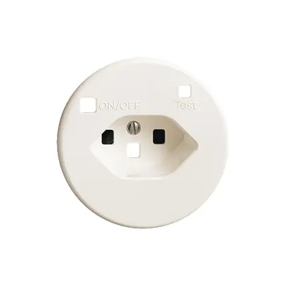 Kit frontale FH per presa FI P, T23, shutter, bianco 