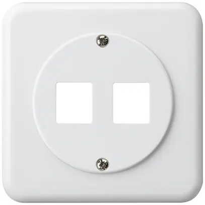 Kit frontale G HMS basico per 2 moduli bianco 