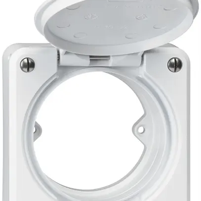 Parte superiore robusto con copertura 2 punti con adattatore bianco 