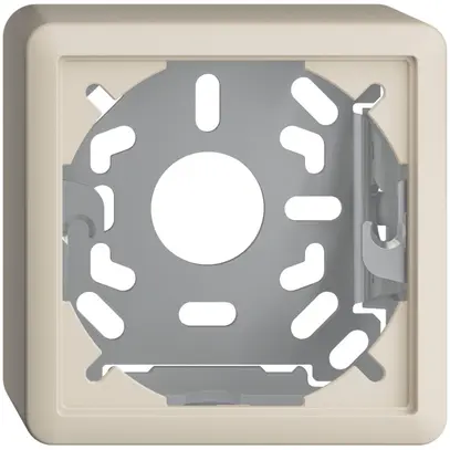 Capot avec plaque de base 39mm EDIZIOdue crema 