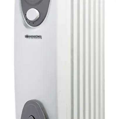 Radiateur OFR 8 Öl Frei, 1.5kW 230V 7.2kg 45×64×24cm blanc/gris 