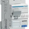 Disgiuntore differenziale Hager RCBO QC 2P 230V car.B 16A 0.03A tipo A 6kA 2UM 