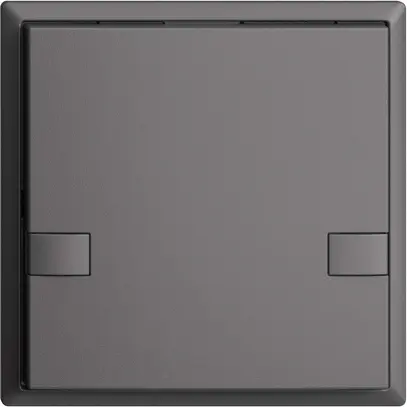 Pulsante INC KNX 1×EDIZIOdue colore grigio scuro RGB senza LED 