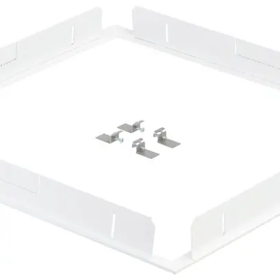 Cadre de fixation pour faux plafonds CoreLine RC135Z CFRM-PLC WH W62L62, blanc 