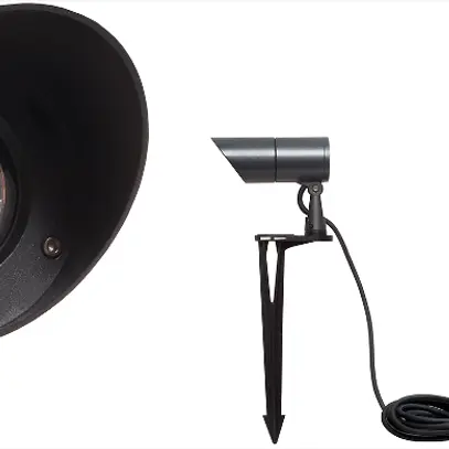 Spot de jardin à LED G500/ 9 W, IP66 3000 K, 230 VAC, 24 ° 