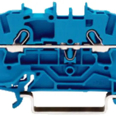 Durchgangsklemme WAGO TopJob-S 2.5mm² 4L blau Serie 2002 