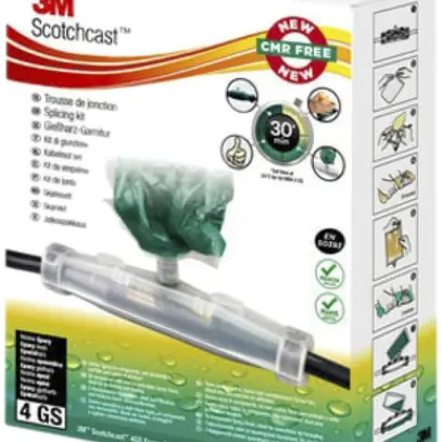 Manicotto di giunzione 3M Scotchcast 92-NBA 3 GS 4×16…25mm², 5×6…16mm² 