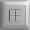 Comando per dimmer INC 2c/4t Edue Wiser silver 