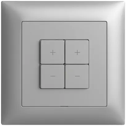 Comando per dimmer INC 2c/4t Edue Wiser silver 