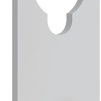 Placchetta di fissaggio per armadio SE Prisma XS esterno p.profondità 210mm 