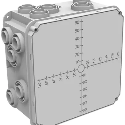 Scatola INC Spotbox UP4, 2×2, grigio 