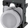 Voyant lumineux Siemens SIRIUS ACT a.support+LED 24VUC blanc plastique 