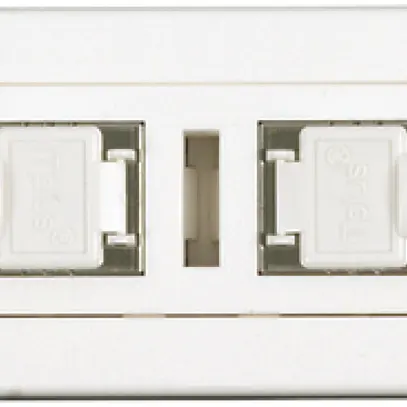 Scatola cat.6 FLF 2p.2RJ45/s bianco 