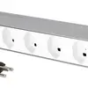 Presa multipla PDU 19" MH maxCONNECT 8×T23 1UA Td 3×1.5mm² 3m alu/bianco 