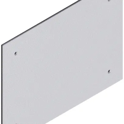 Couvercle étanche Quox 255×187mm aluminium blanc laqué IP54 