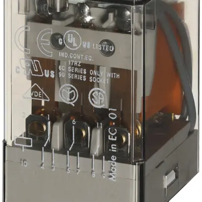 Relè industriale Finder 60.13.8.240.0040, 3C 10A/240VAC AgNi 11L 