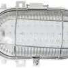 Plafonnier/applique LED WORKLIGHT 8W 850lm 6500K IP44 grille blanc 183×124 ovale 