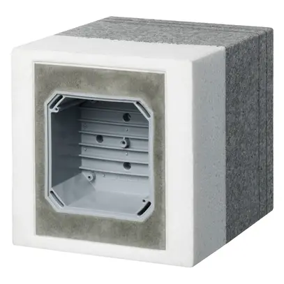 Supporto apparecchio con scatola quadrato/E, 160…200mm 