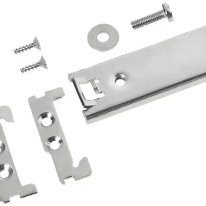 Kit di fissaggio Hager per sbarre profilati weber.silas DIN00/1 