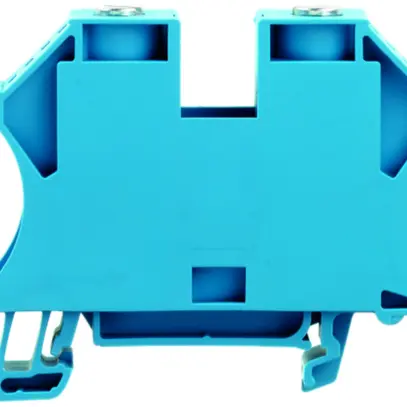 Borne de passage Weidmüller WDU N connexion à vis 35mm² 125A TS35 bleu 