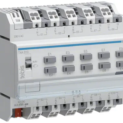 Entrée binaire AMD KNX Hager décuple 