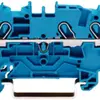 Borne de passage WAGO TopJob-S 4mm² 3L bleu série 2004 