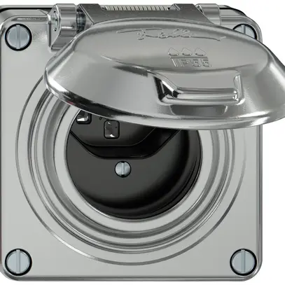 Presa INC ELEMENT SNAPFIX® 1×tipo 23 16A 250V con coperchio IP55 all 