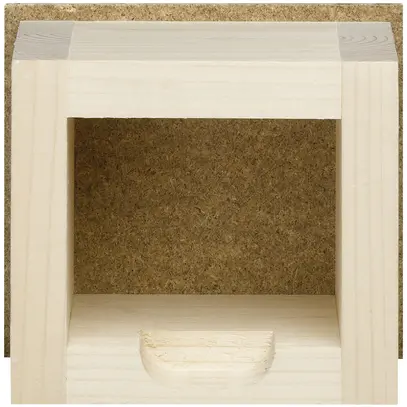 Boîte d'encastrement Hager FLF 1×2 bois 