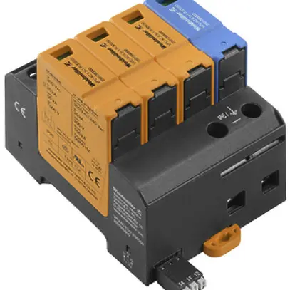 Scaricatore di sovratensione Weidmüller VPU AC II F 3+1 R 300/40 