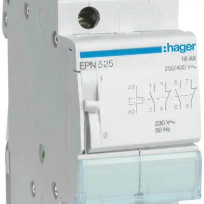 Teleruttore Hager 2UM 230VAC 110VDC 2 apertura 2 chiusura 0 invertitore 