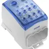 Blocco di distribuzione WM WPD 113 1×185+1×150/8×35mm² 353A 1000V TS35 blu 