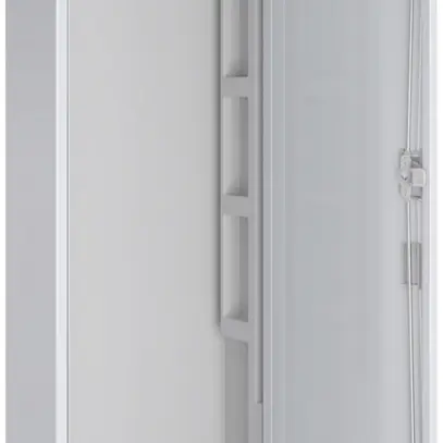 AP-Leergehäuse SE Pragma m.Tür geschlitzt weiss 1 Feld 6 Reihen 300×950×160mm 