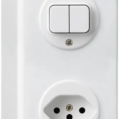 Combinazione AP I-I 1/1L+tipo 13 bianco basico 