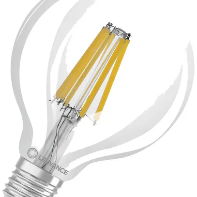 Lampe LED LEDVANCE CLAS GLOBE E27 11W 1521lm 4000K VAR Ø95×135mm clair 