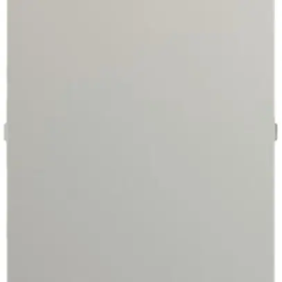 Capot central ABB-Tenton, pour unité de poussoir petit, alu-argent 