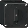 AP-Drehschalter robusto IP55 Schema 3/1P schwarz 