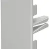 Piastra terminale Bettermann p.canale d'installazione WDK grigio chiaro 40×90mm 