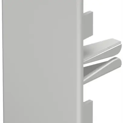 Piastra terminale Bettermann p.canale d'installazione WDK grigio chiaro 40×90mm 