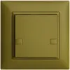 Poussoir ENC KNX 1× EDIZIOdue colore olive RGB sans LED 