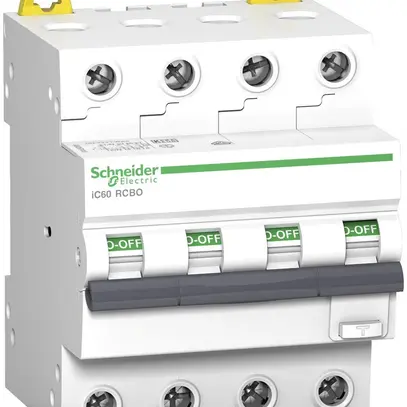 Disgiuntore differenziale Schneider Electric IC RCBO 6kA 4P 13A B 30mA tipo A SI 