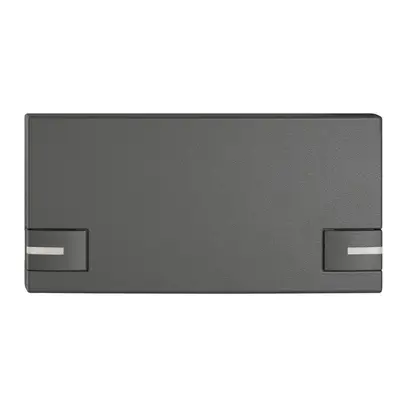 Pulsante 1/2 EDIZIO.liv SNAPFIX® p.KNX&UNI c.LED comando a 2 tasti grs 